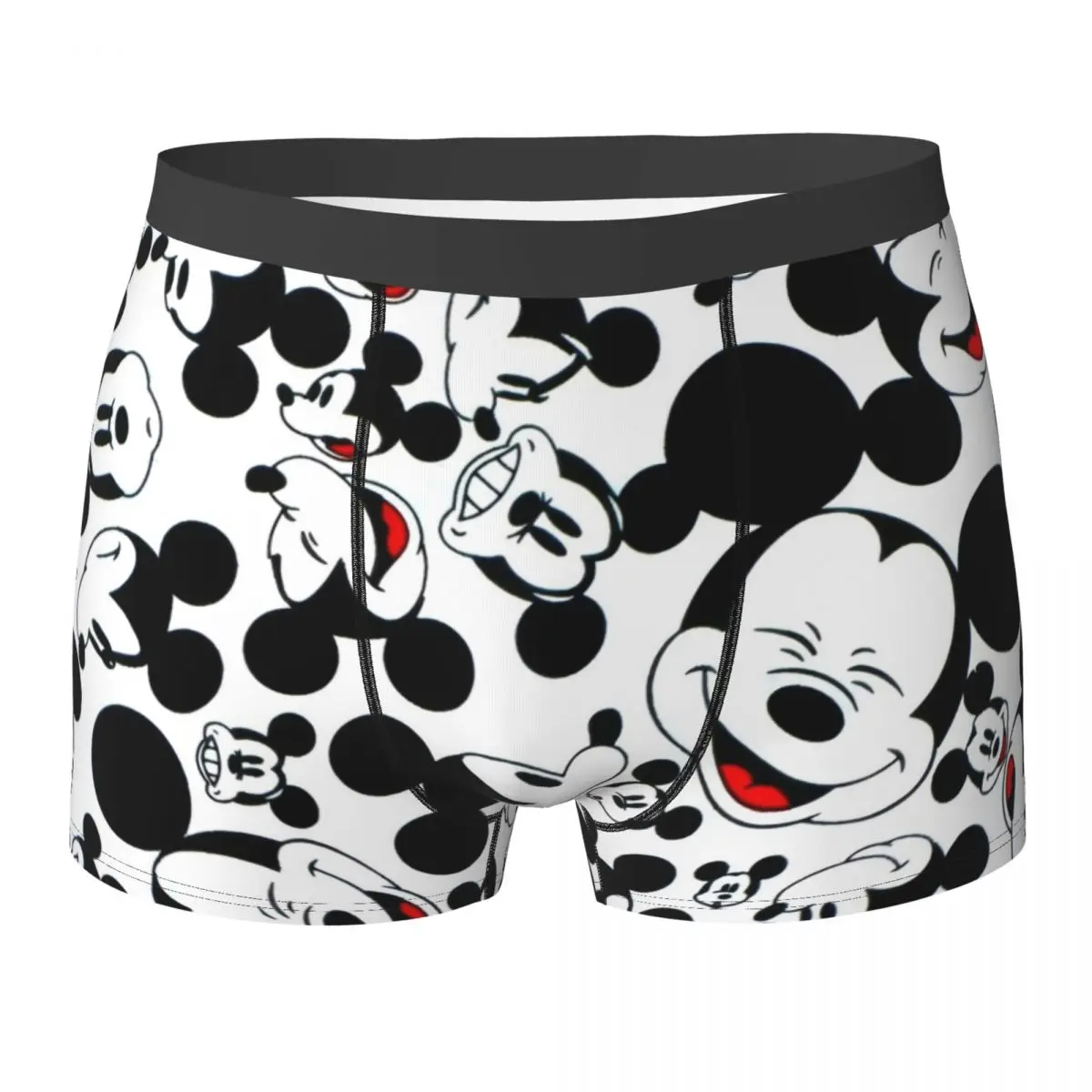 Нижнее белье с Микки Маусом мужские шорты сексуальные мягкие трусы модные
