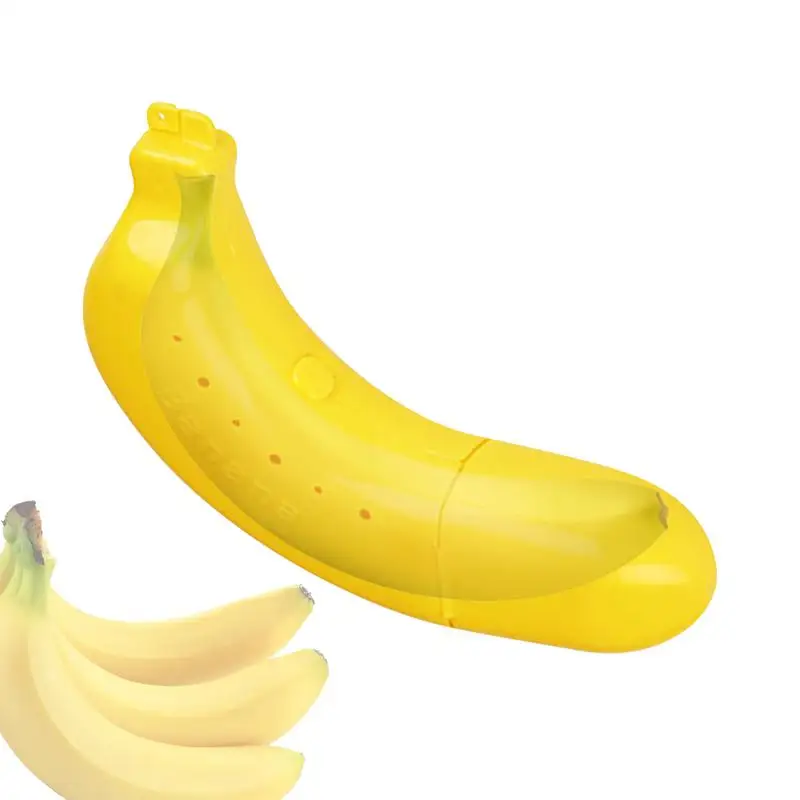 Пластиковый протектор банана для путешествий и улицы портативный контейнер