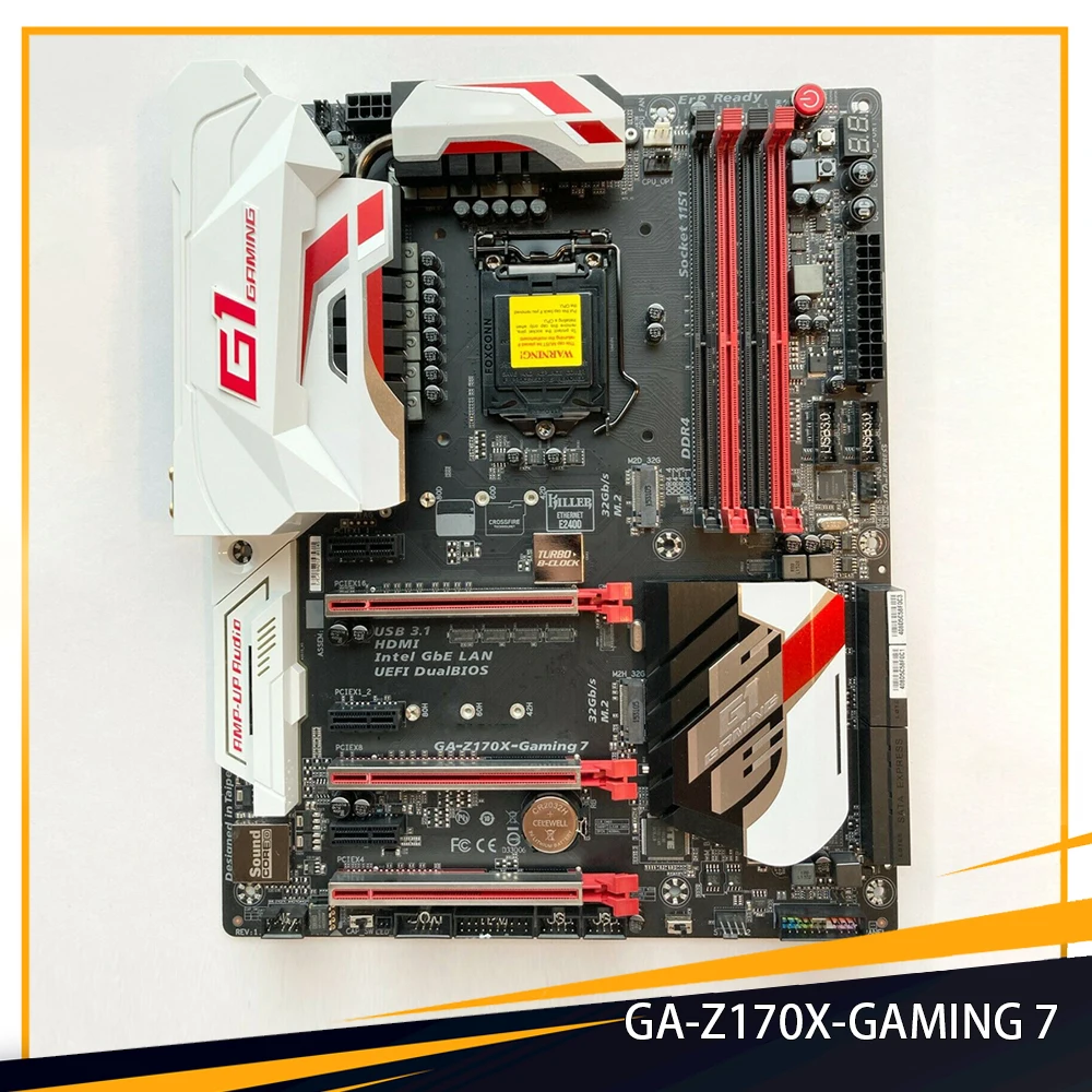 

GA-Z170X-GAMING 7 для Gigabyte Z170 LGA 1151 64GB DDR4 PCI-E 3,0 настольная Материнская плата высокого качества Быстрая доставка