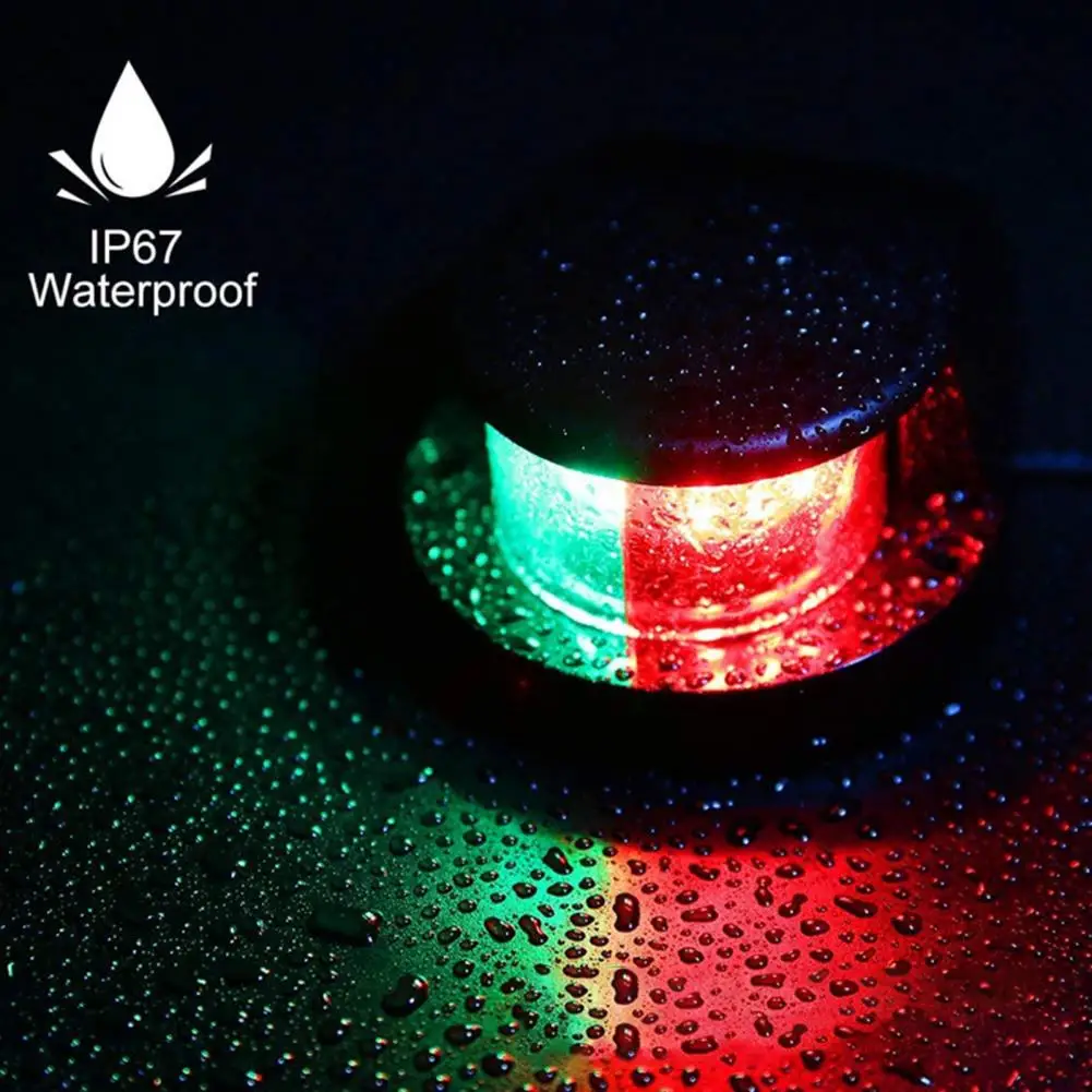 

Bow Indicator Light Durable High-brightness ABS Low Energy Consumption Yacht Light Boat Supplies