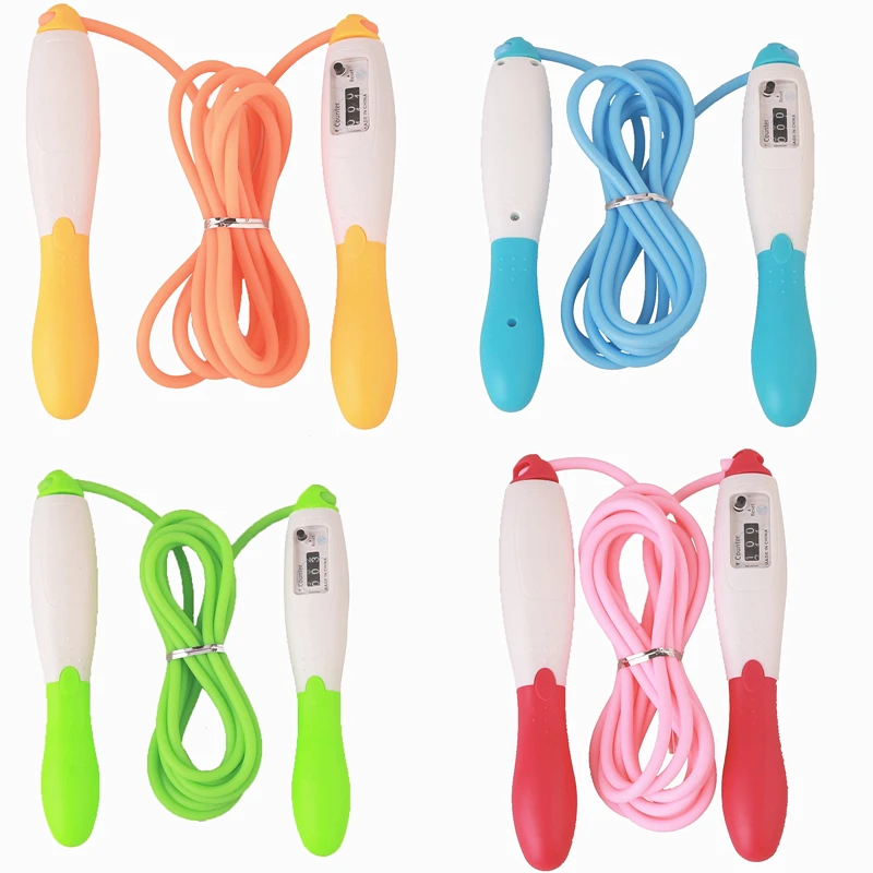 

Skipping Rope With Counter Children Jump Rope Fitness Training Special Test Kids Skipping Rope Sport Jump Rope Dropshipping