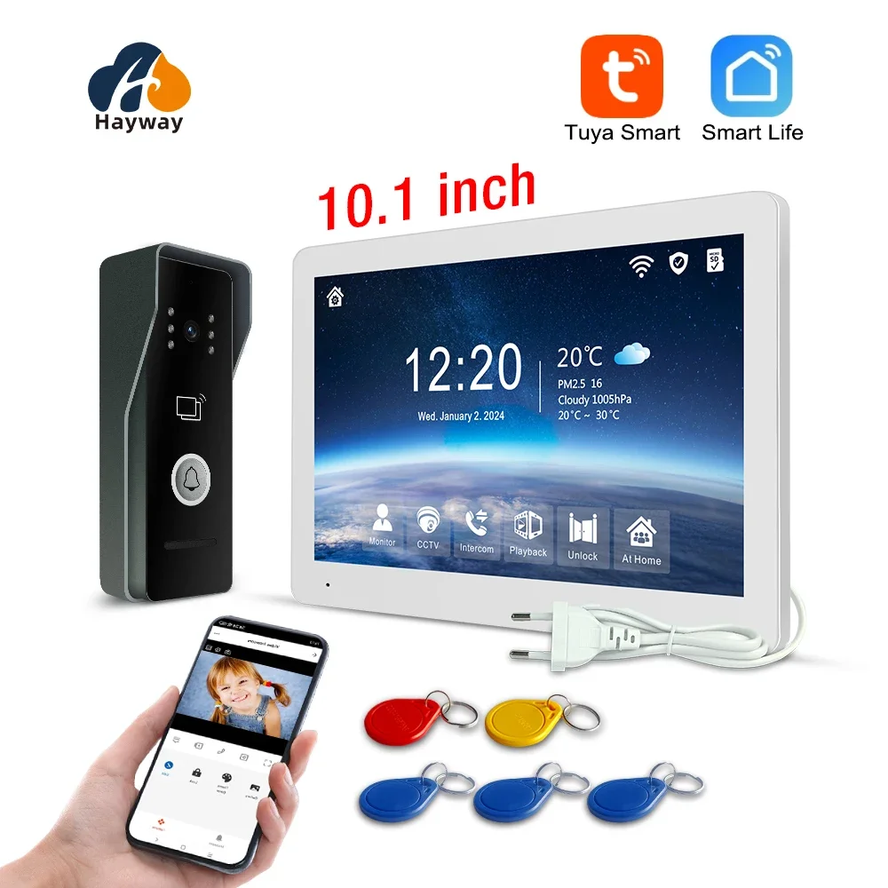 

Hayway 10 дюймов видеодомофон