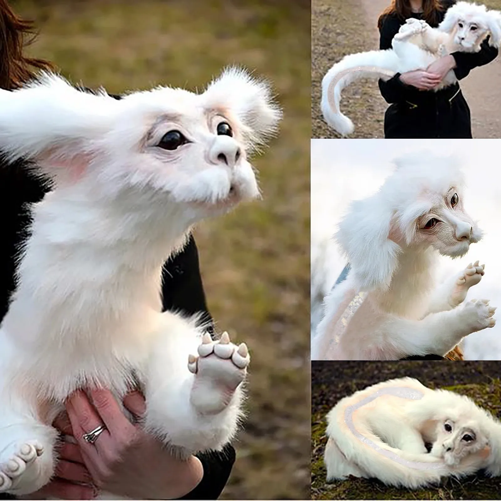 

Funny Present Plush Doll Worm From Labyrinth Falkor From The Neverending Story Fuchur Handmade Baby Ludo From Labyrinths Toy