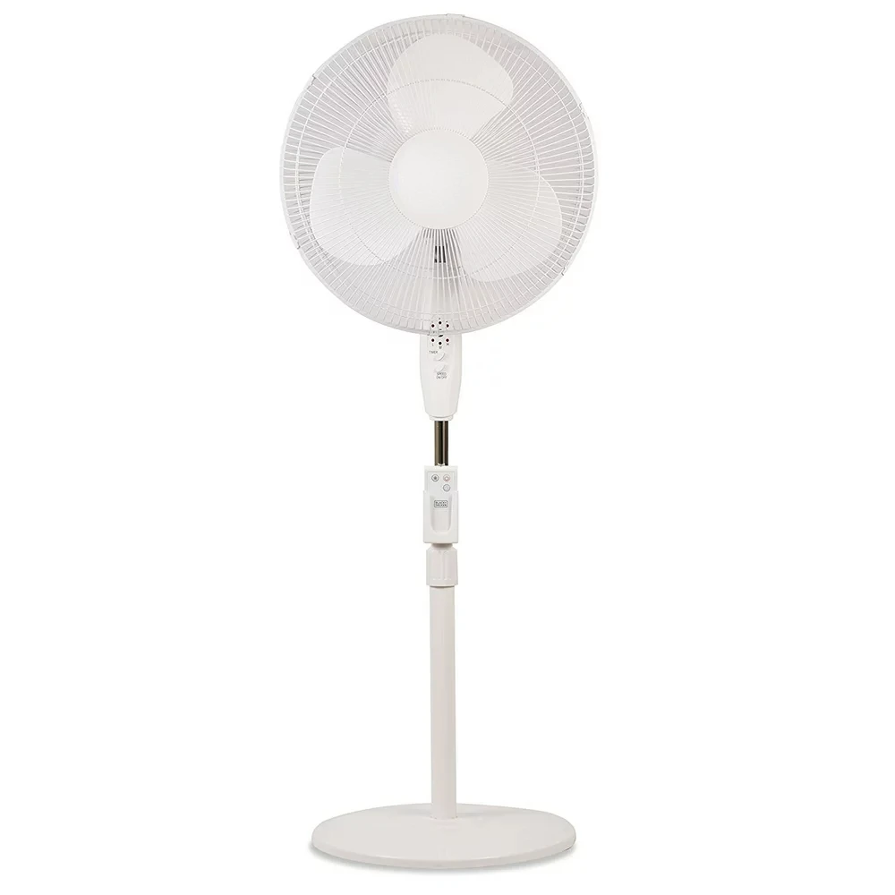 

Stand Fan with Remote, Oscillation, White