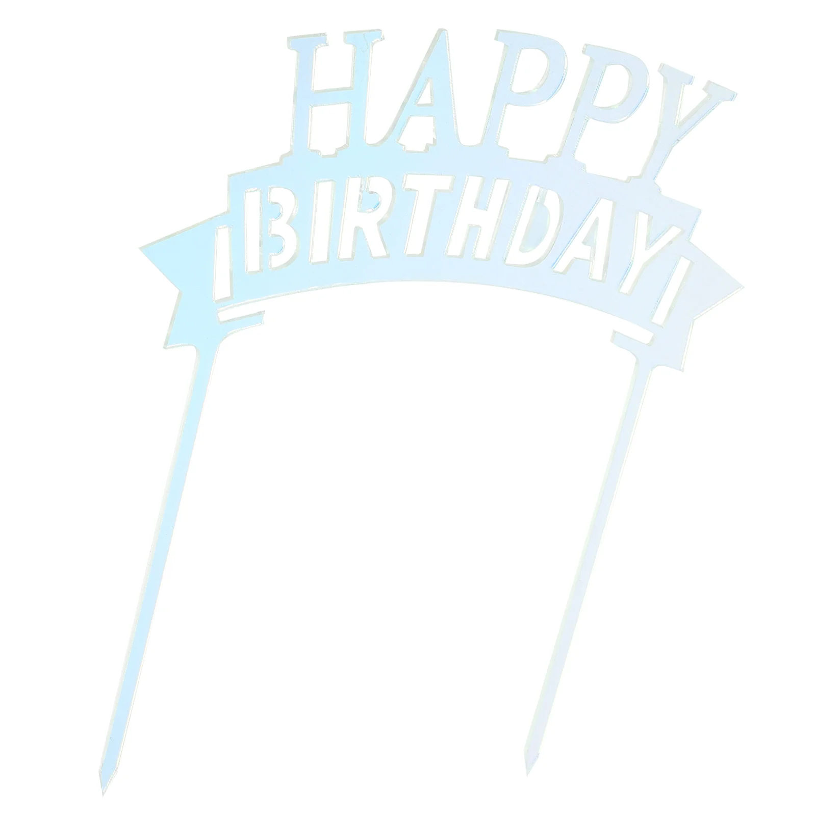 

Happy Birthday Cake Pick Decoration Festive Cake Topper Birthday Cupcake Topper
