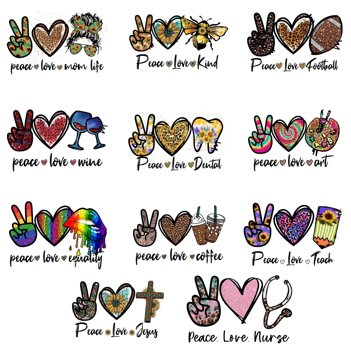 

11 шт. переводные наклейки с Иисусом, руки-ножницы, перекрестные наклейки, виниловые тепловые нашивки для рукоделия, одежда, рюкзак, товары для рукоделия