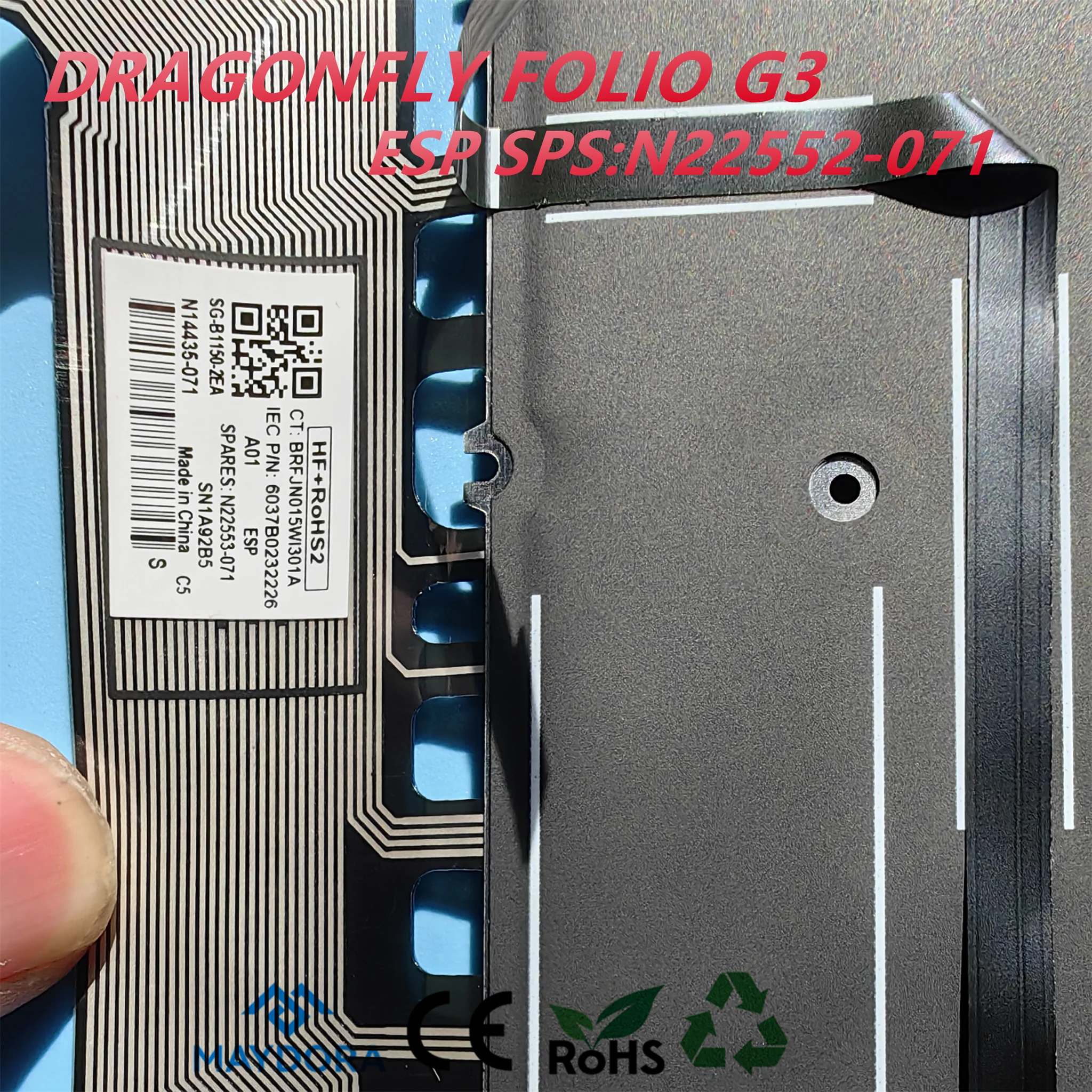 Новая оригинальная клавиатура ES SP RU UKR HEB для HP ELITEBOOK Dragonfly Folio G3 G4 серии N24787 N22552 DB1 BD1