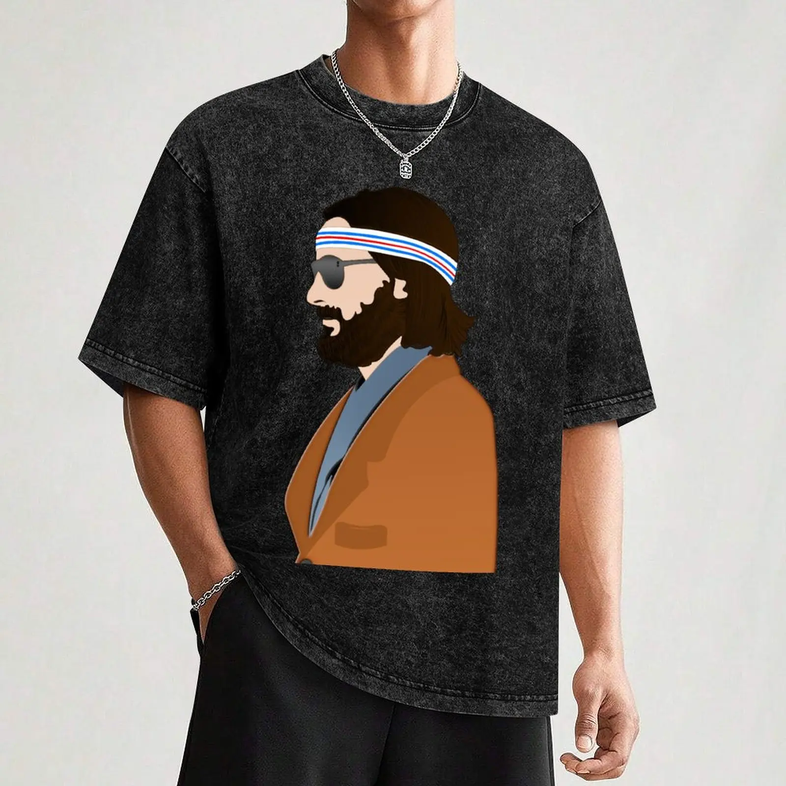 Футболка Richie Tenenbaums с рисунком для мальчика мужская дизайнерская одежда