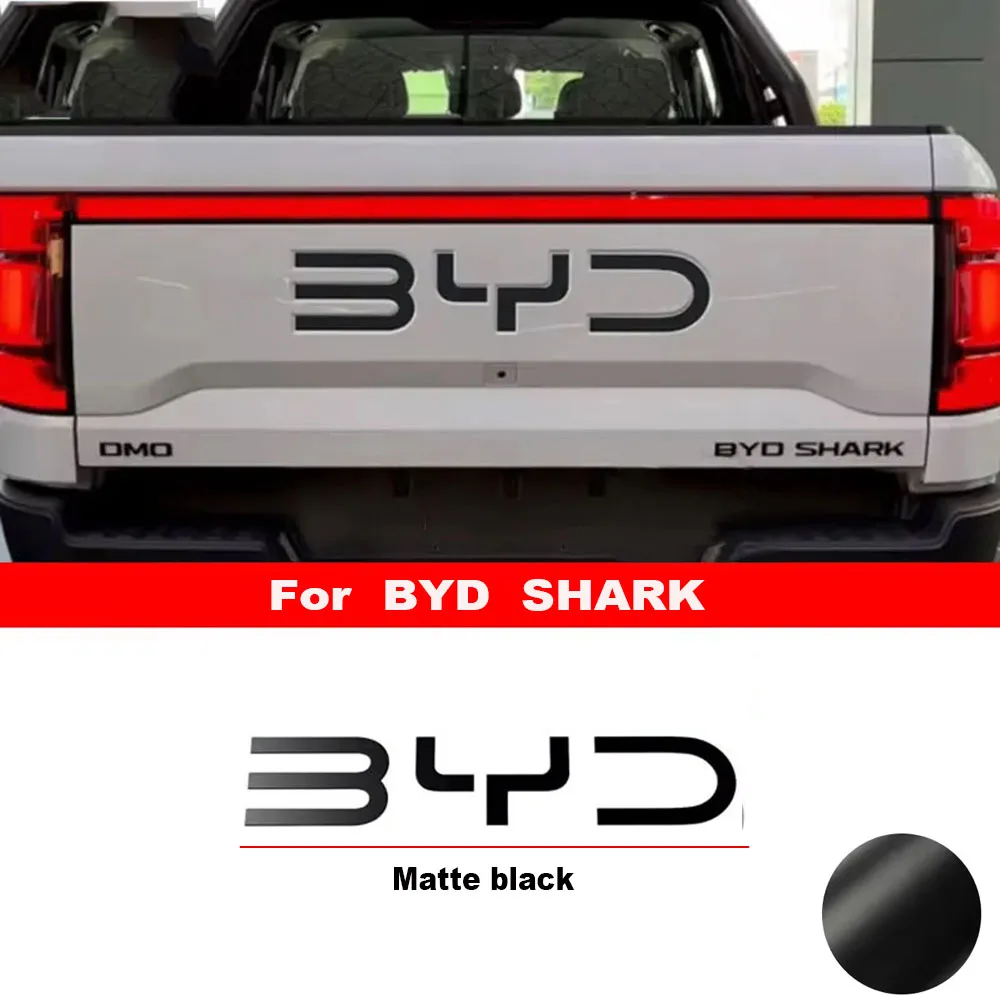 Фото 1 шт. наклейка на заднюю часть кузова автомобиля для BYD SHARK №4
