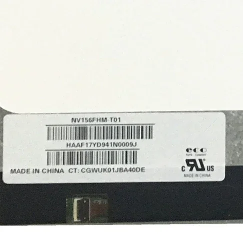 NV156FHM-T01 1920 × 1080 40-контактный сменный EDP-панель 15 6-дюймовый светодиодный ЖК-экран
