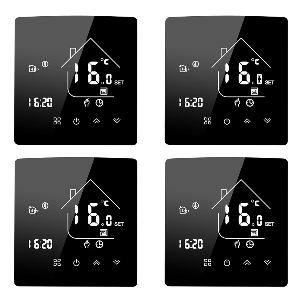 

Tuya WiFi Smart Thermostat, Electric Floor Heating Water/Gas Boiler Temperature Remote Controller for Google Home Alexa