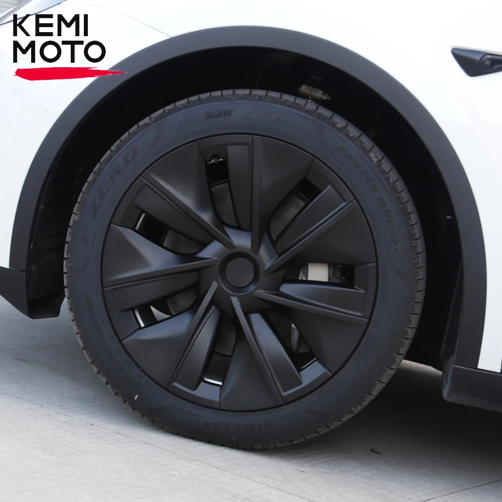 

Hubcap For Tesla Model Y 2019-2023 Car Performance Replacement 19 Inch Wheel Hubcap Full Cover Cap Kit Auto Exterior Accessories