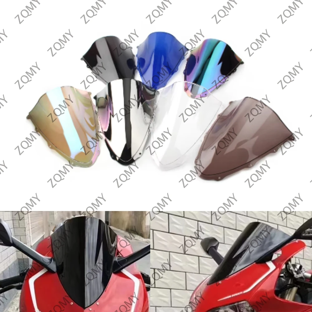 Лобовое стекло мотоцикла для Ducati 1299 1299S Panigale S 959 2015 2016 2017 2018 2019 Модель Double Bouble ABS