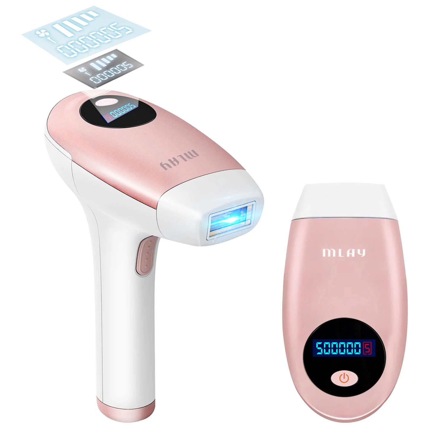 

Mlay IPL Hair Removal Epilator Permanent Painless Electric Depilador Machine Malay Hair Remove Machine a Laser 500000 Flashes
