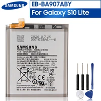 original replacement phone battery eb ba907aby for samsung galaxy s10 lite authentic rechargeable battery 4500mah