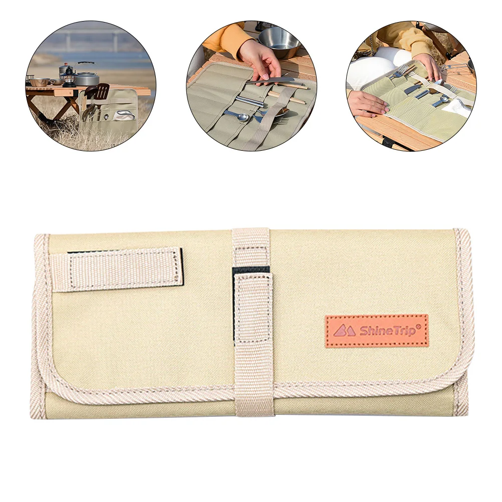 

Kitchen Tools Bag Travel Organizer Bags Cutlery Holder Silverware Storage Case Portable Cutlery Bag Outdoor Chef Carrier