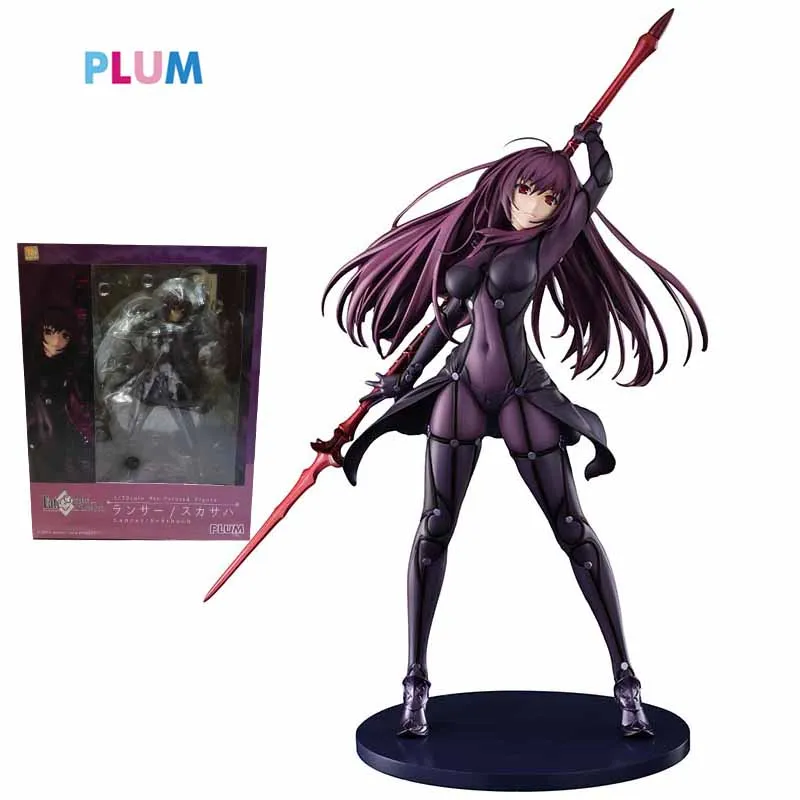 

In Stock Original Genuine PLUM Scathach Fate FGO Fate Grand Order Lancer 1/7 31CM PVC Action Anime Figure Model Toys Doll Gift