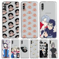yuri on ice anime phone case for samsung galaxy a50 a70 a20 a30 a40 a20e a10 a10s a20s a02s a12 a22 a32 a52s a72 5g clear cover