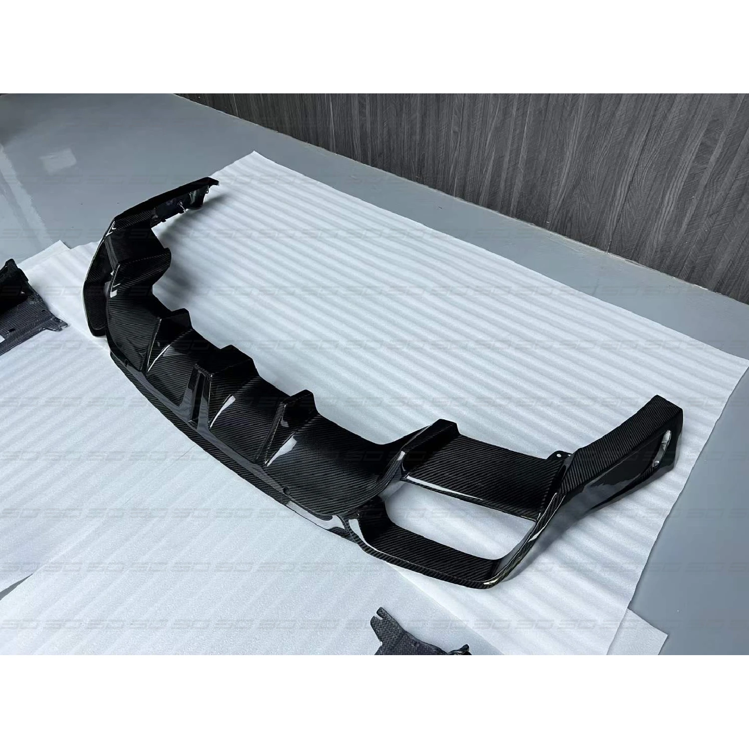 P-orsche Panamera 971 2 Facelift Стильный сухой спойлер из углеродного волокна