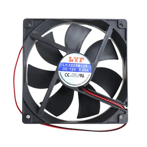 120x120x25mm Fan 12025 12V for DC Brushless Computer Cooling Fan USB 2 Pin Hydraulic Bearing PC Computer for Case Cooler