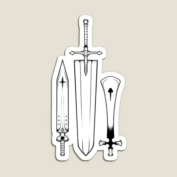 The Sowrds Of Elves King Магнитный декор Детские магнитные детские игрушки Милый забавный