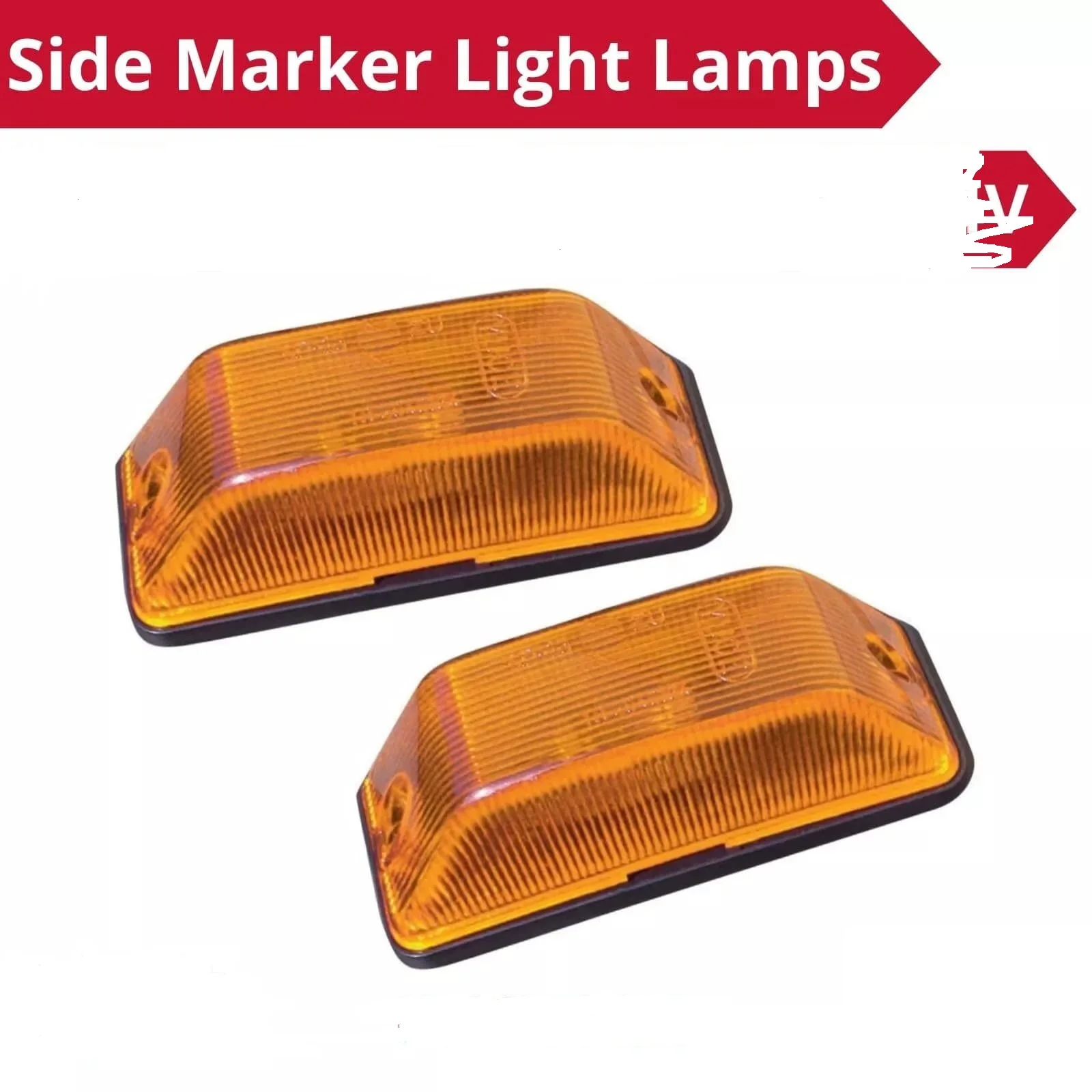 2 х боковой индикатор фонарь желтая лампа указатель поворота для MERCEDES SPRINTER