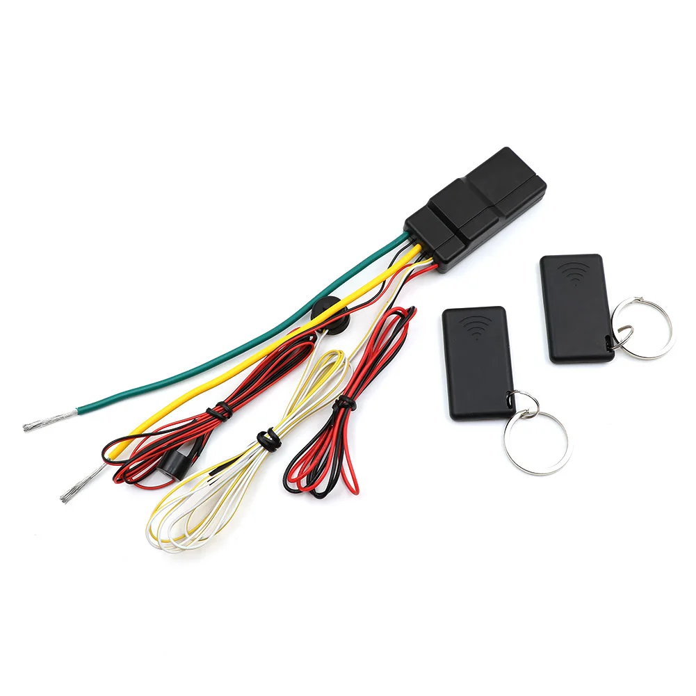 

2.4GHz RFID Car Immobilizer Engine Lock Intelligent Anti-theft Alarm System Anti-hijacking Circuit Cut Off Auto Unlock Device