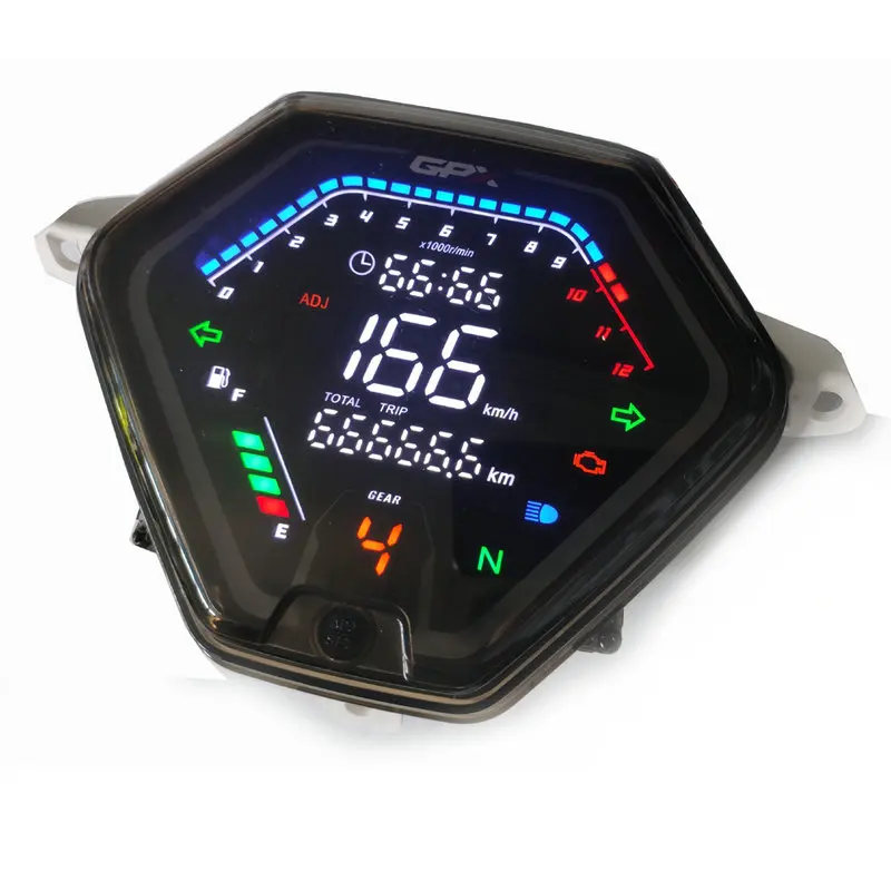 

Motorcycle Digital Instrument Modification Accessories Colored Full Screen Display for ZS LX Scooter