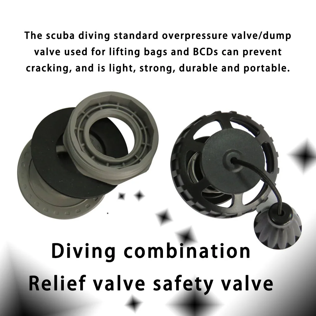 

Valve Joint Plastic Valves Adapter Sturdy Scuba Accessory Replacement