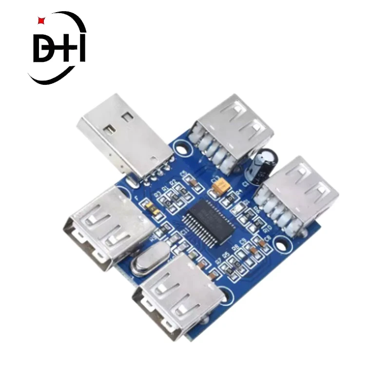 

USBHUB USB2.0 HUB 4-портовый контроллер USB модуль расширения GL850G чип