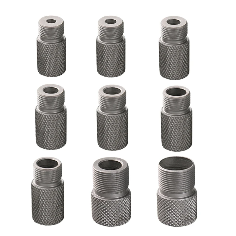 

Drilling Locator Drill Sleeves 3 in 1 Woodworking Tool M14 4-10mm M18 10/15mm Dowel Drilling Sleeves for DIY Carpentry