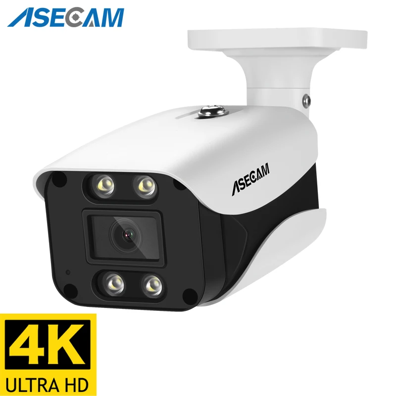ASECAM 8MP 4K уличная IP-камера