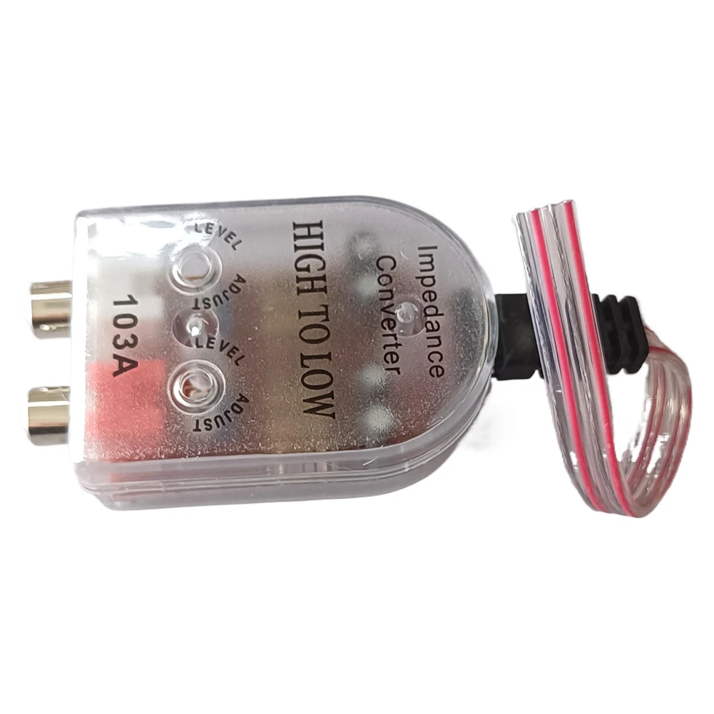 12 В автомобильное аудио от высокого до низкого RCA линейный сабвуфер