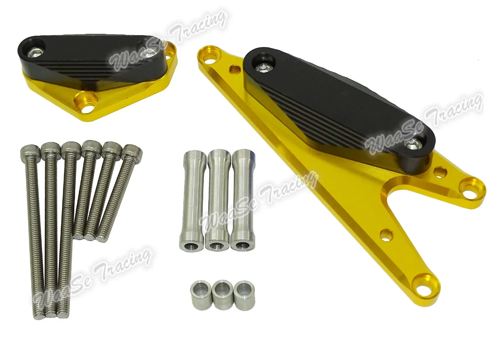 

WAASE мотоциклетный статор двигателя, крышка стартера, защита от ударов, ползунки, защитный чехол для Suzuki Bandit 650 GSF 650 2007 2008 2009-2017