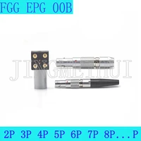 a pair fgg epg 00b 2 3 4 5pin push pull self locking aviation metal quick plug and female socket connector for 2 0mm 3 0mm cable