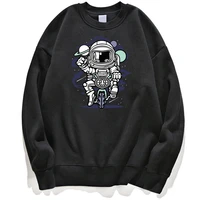 astronaut funny streetwear sweatshirt men hoodies clothing pullovers hoodie pullover jumper crewneck street long sleeve unisex