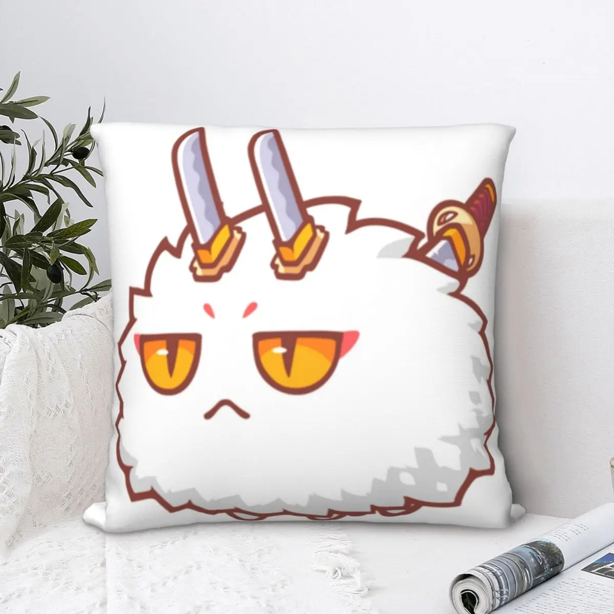 

SAMURAI BEAST Pillowcase Pillow Case Cushion Cover Home Sofa Car Decorative Throw Pillow Decor kussensloop Waist