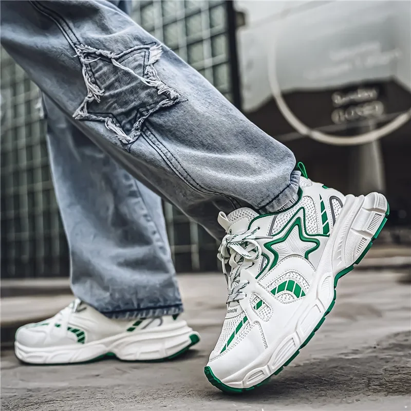 Новинка 2024 дизайнерские Нескользящие мужские кроссовки для бега ActionMen