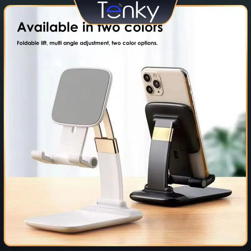 

Creative Lazy Desktop Bedside Phone Holder Portable Multifunctional Folding Telescopic Live Aluminum Alloy Phone Holder