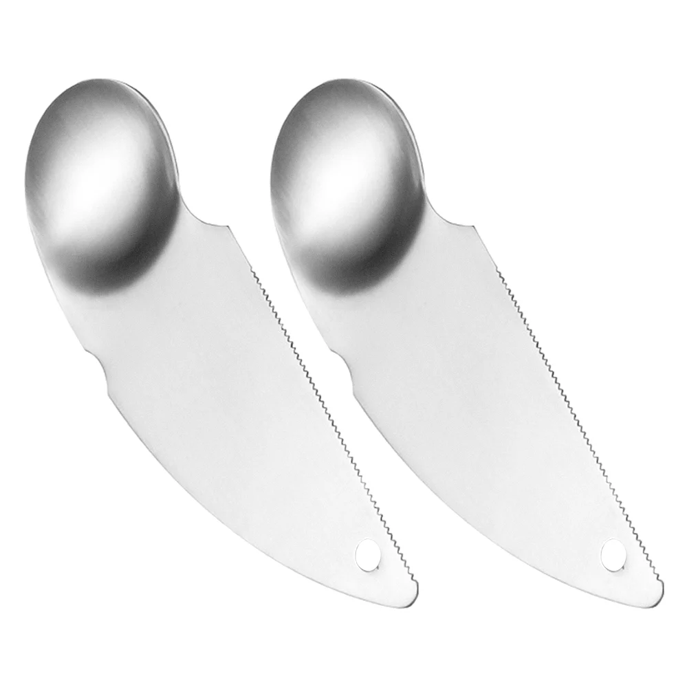 

2 Pcs Spoons Avocados Peeler Fruit Peeler Kiwi Scoops Avocados Fruit Splitter Kiwi Fruit Slicers
