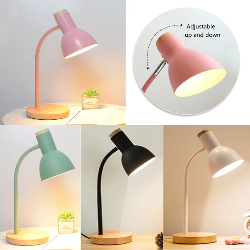 

Настольная лампа в скандинавском стиле, 2022 светодиодов, черная, белая, для кабинета, книжного магазина, отеля, новые светильники для чтения, ...