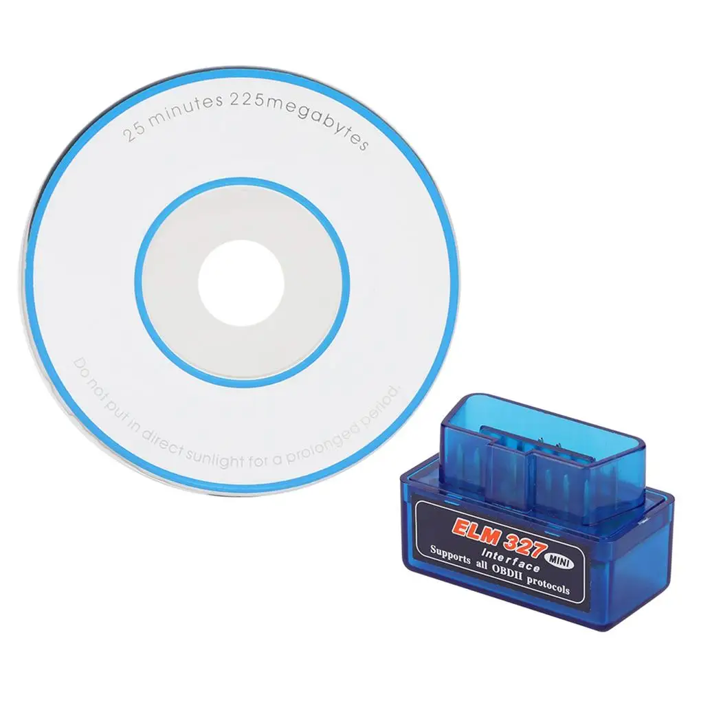 

Автомобильный диагностический сканер Mini BT OBD2 OBDII V2.1