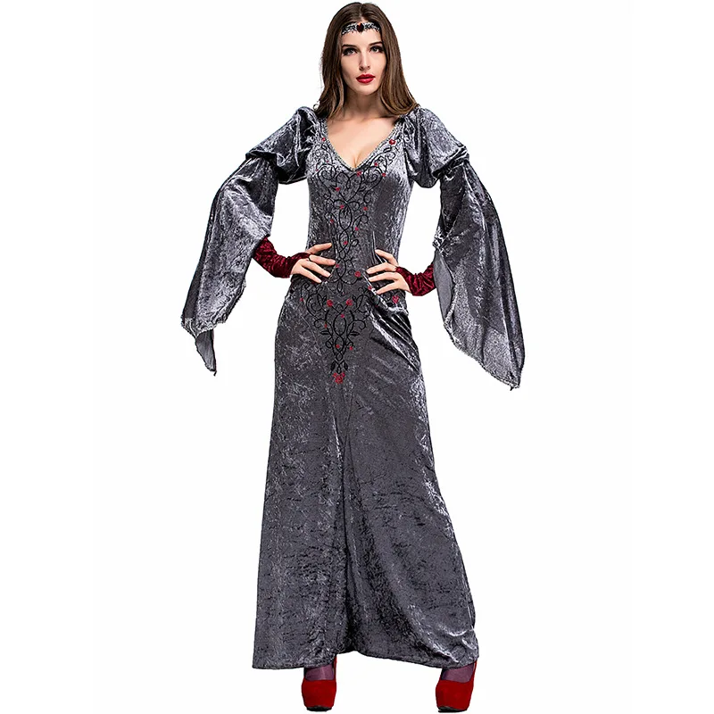 

Carnival Halloween party sexy female renaissance medieval costume Princess Queen gown for women costumes woman retro fancy dress