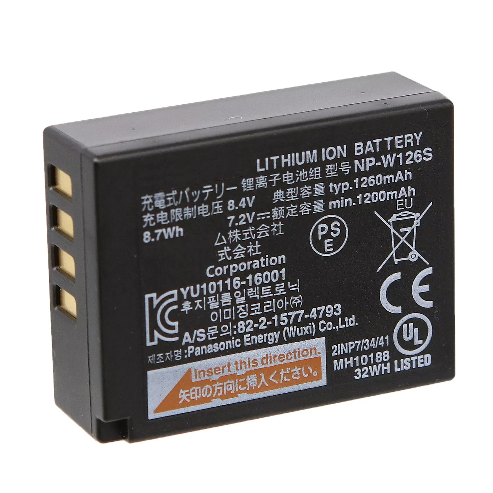 

NEW2023 Original NP-W126S W126S Camera Battery for Fujifilm Fuji X-H1 X-PRO3 X-PRO2 X-T3 X-T2 X-T30 X-T20 X-T200 X-E3 X-E2 X-A5