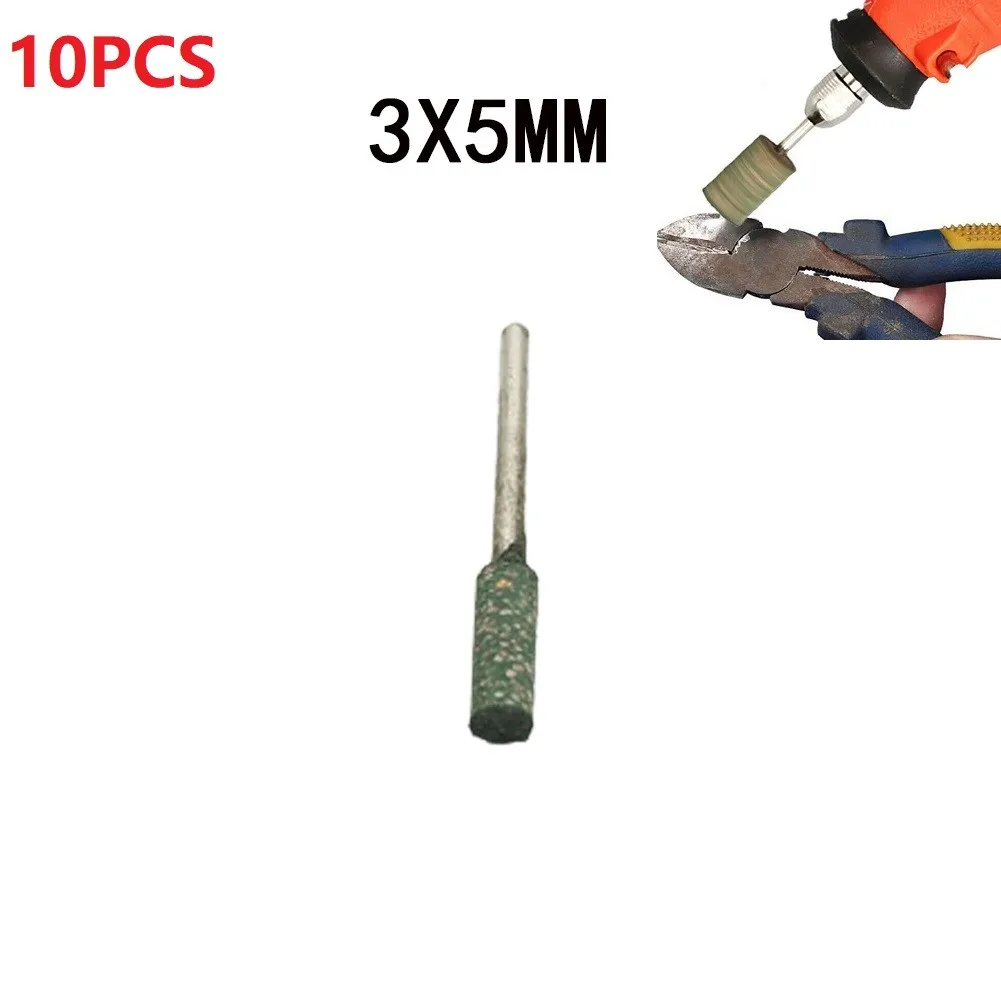 

Hot New Practical High Quality Rubber Polishing Burrs Polishing Head For Jade 1/8inch Shank 4-12mm Cylindrical