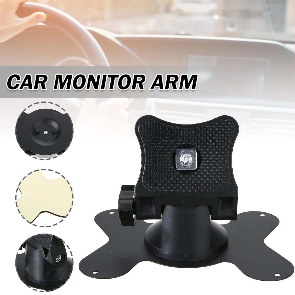 

Universal Vehicle Mounted 7 inch /9 inch Display Bracket Car TFT LCD Monitor Screen Display Mount Stand Holder