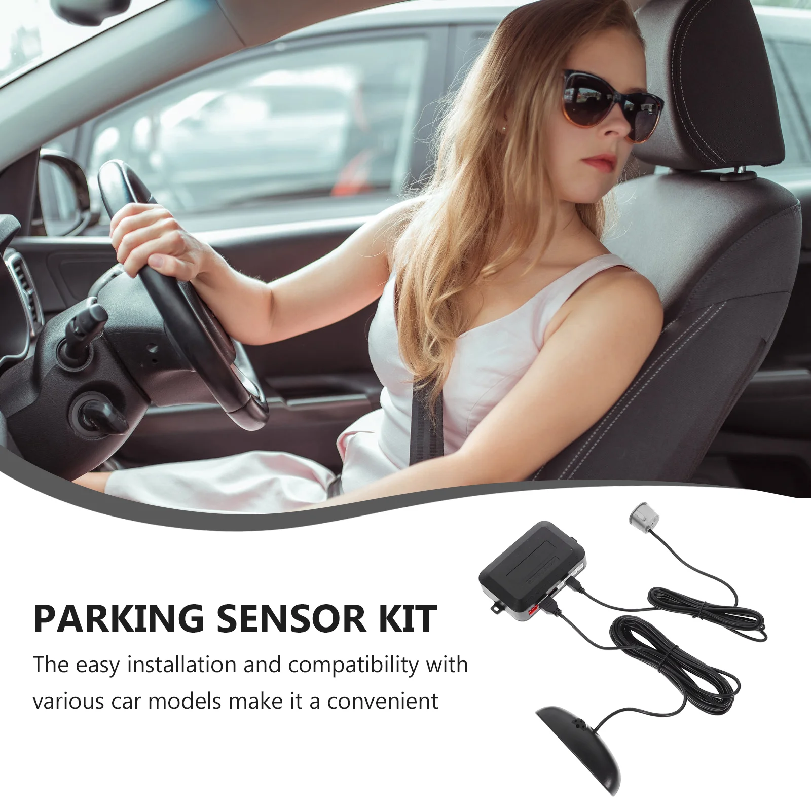 Реверсивный радар система помощи при парковке автомобиля вспомогательная