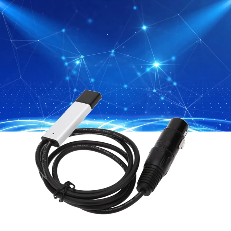 USB-DMX512 Компьютерная осветительная консоль Многофункциональная световая для