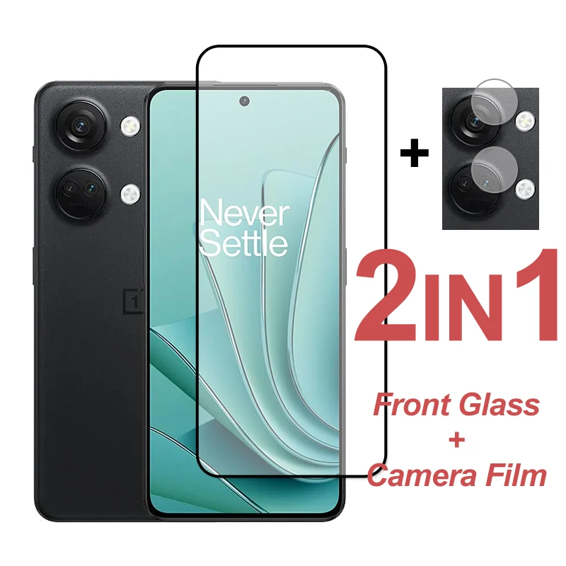 

Protective Glass For OnePlus Nord 3 Full Cover Tempered Glass OnePlus Nord 3 CE 2 Lite N30 N300 N20 SE Camera Screen Protector