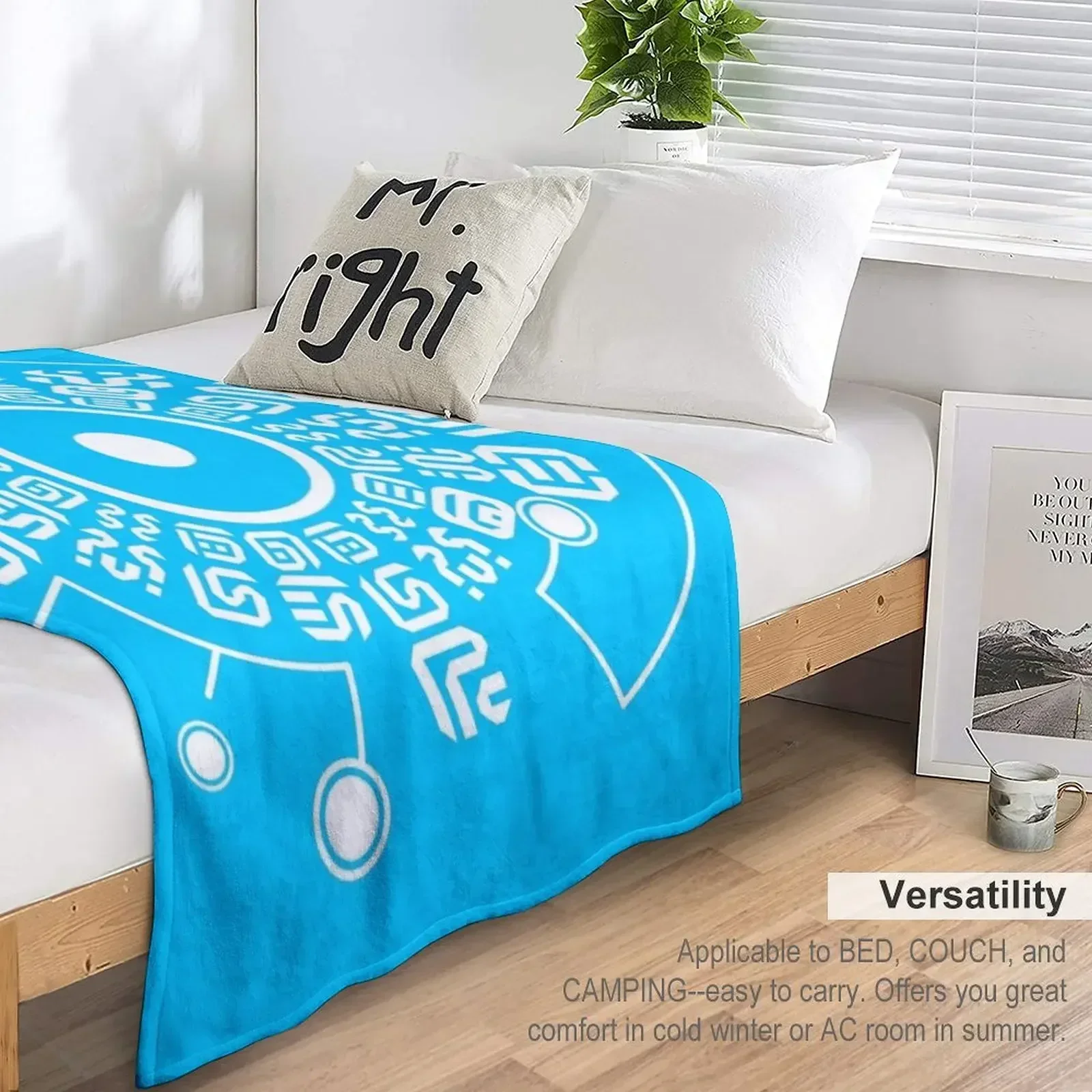 Одеяло Sheikah Rune теплое зимнее одеяло